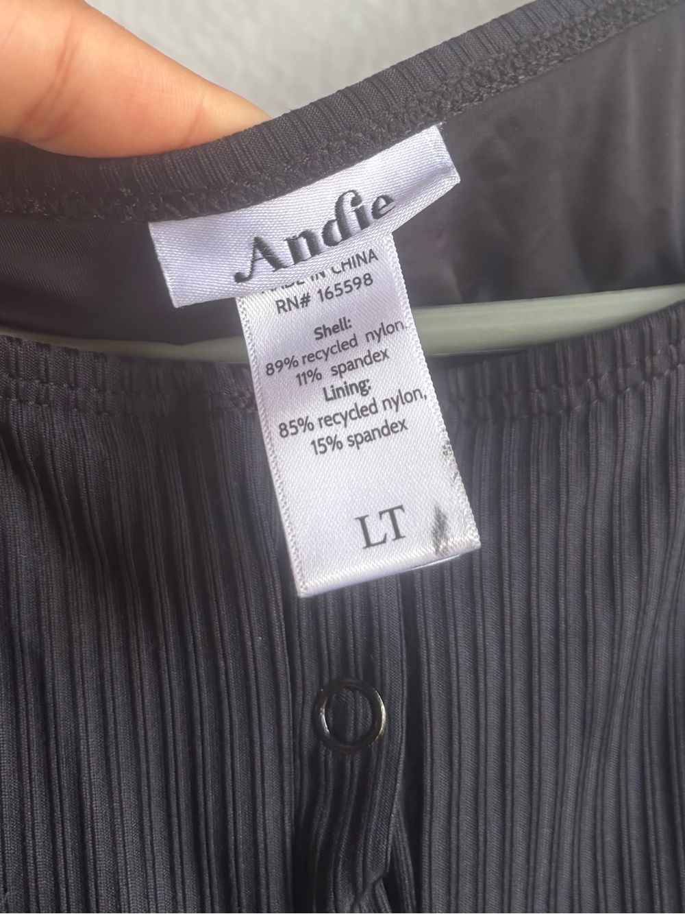 The Andie Malibu Ribbed One Piece - Picture 4 of 4